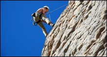 Abseiling